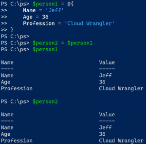 Copying PowerShell Hashtables the Right Way | Jeff Brown Tech