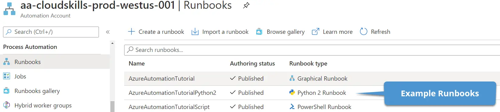 Azure Automation: Creating a PowerShell Runbook | Jeff Brown Tech