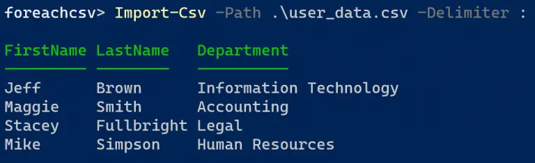 PowerShell ForEach and CSV Files: Tutorial | Jeff Brown Tech